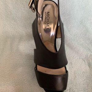Michael Kors Shoes - Carla leather platform heels Michael Kors Shoes - Carla leather platform heels